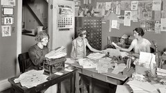 Vintage monochrome September USA mail historic