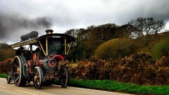 vintage road steam locomotive vehicle numbers