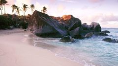 Virgin islands Beaches rocks