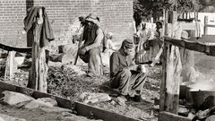 Virginia monochrome historical brick wall civil war American 