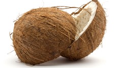 Vitamins fruits fresh strong coconuts