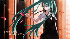 Vocaloid dress Flowers hatsune