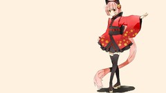 Vocaloid dress long hair