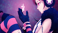 Vocaloid gloves redheads thigh