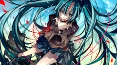 Vocaloid hatsune miku blood