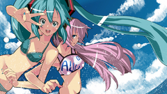 Vocaloid hatsune miku blue