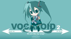 Vocaloid hatsune miku Chibi