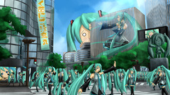 Vocaloid hatsune miku detached