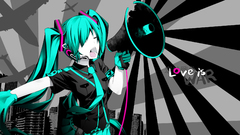 Vocaloid hatsune miku love