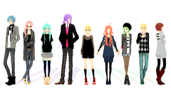 Vocaloid hatsune miku megurine