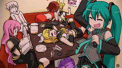 Vocaloid hatsune miku megurine