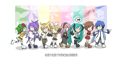 Vocaloid hatsune miku megurine