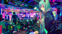Vocaloid hatsune miku Metro