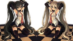 Vocaloid hatsune miku multiple