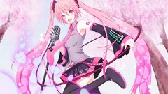 Vocaloid hatsune miku pink
