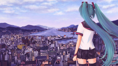 Vocaloid hatsune miku school