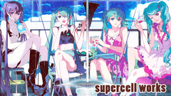 Vocaloid hatsune miku Supercell