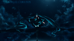 Vocaloid hatsune miku twintails