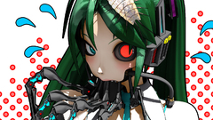 Vocaloid hatsune miku twintails