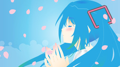 Vocaloid hatsune miku twintails