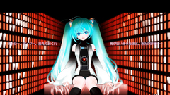 Vocaloid hatsune miku twintails