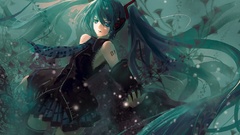 Vocaloid hatsune miku twintails