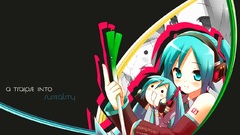 Vocaloid hatsune miku twintails