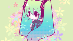 Vocaloid hatsune miku twintails