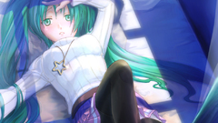 Vocaloid hatsune miku twintails