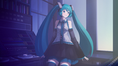 Vocaloid hatsune miku twintails
