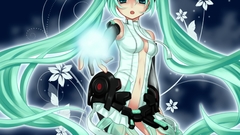 Vocaloid hatsune miku twintails