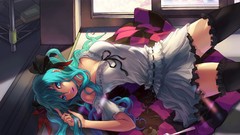 Vocaloid hatsune miku twintails