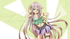 vocaloid IA (Vocaloid) anime girls Anime triangle miniskirt