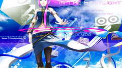 Vocaloid megurine luka thigh