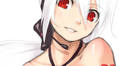 Vocaloid white hair yowane