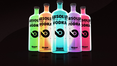Vodka alcohol absolut