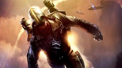 Void dark artwork rocket launcher video games Dark Void