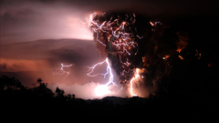 Volcanoes Lightning