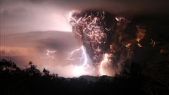 Volcanoes Lightning