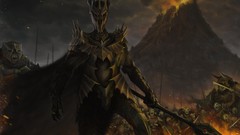 Volcanoes Lord of the Rings Online Sauron fantasy art