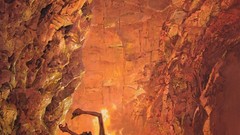 Volcanoes rings the lord