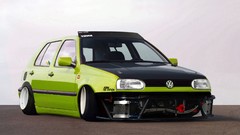 Volkswagen Golf virtual tuning Volkswagen Golf MKV gti 