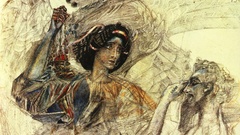 Vrubel seraph pushkin artist