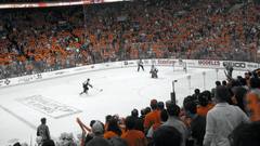 Wachovia Center during playoffs