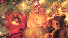 Waiting santa Christmas Christmas