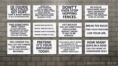 Wall black and white motivation Skateboarding brick wall Quotes 