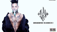 Wall hairstyle asians k-pop Alive Tour BIGBANG Taeyang YG 