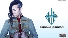 Wall hairstyle asians musicians k-pop BIGBANG g-dragon