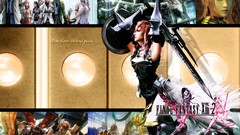 Wall Lightning final fantasy xiii snow villiers sazh katzroy 