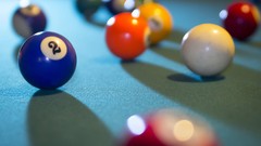 Wall pool table